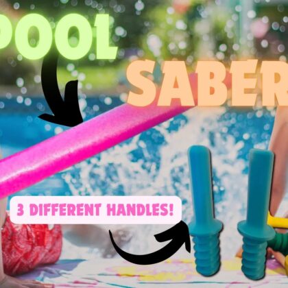 FUN *Kid Safe* Pool Noodle Swords!