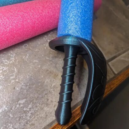 Fancy Pool Noodle Sword